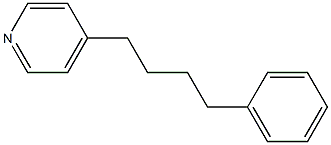 4-(4-PHENYLBUTYL)PYRIDINE Struktur