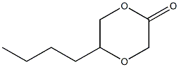 2-BUTYL-5-KETO-1,4-DIOXAN Struktur