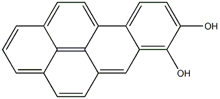 7,8-DIHYDROXYBENZOPYRENE Struktur