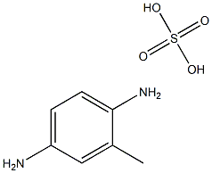 2-METHYL-1,4-PHENYLENEDIAMINESULPHATE Struktur