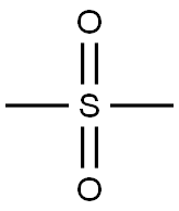 MONOMETHYLSULPHONE Struktur