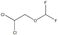 DIFLUORO-2,2-DICHLOROETHYLMETHYLETHER Struktur