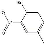 3-Nitro-4-bromotoluene Struktur