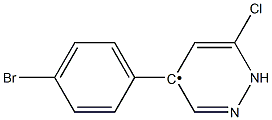 (4-Bromophenyl)-(6-chloropyridazin-3-yl)- Struktur