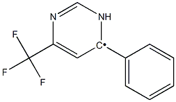 (4-Phenyl-6-trifluoromethyl-pyrimidin-2-yl)- Struktur