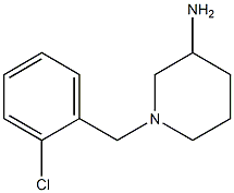 1-(2-chlorobenzyl)piperidin-3-amine Struktur