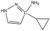 3-CYCLOPROPYL-1H-PYRAZOL-3-AMINE Struktur