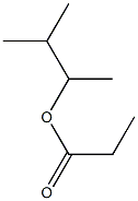 1,2-dimethylpropyl propanoate Struktur