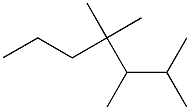 2,3,4,4-tetramethylheptane Struktur