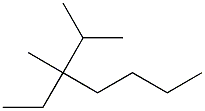 2,3-dimethyl-3-ethylheptane Struktur