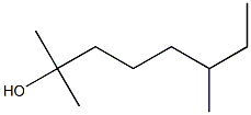 2,6-dimethyt-2-octanol Struktur