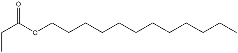 dodecyl propanoate Struktur