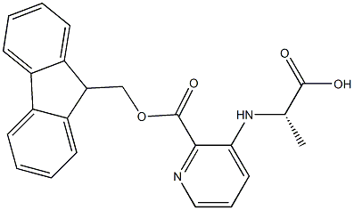 FMOC-D-3PYRIDINE ALANINE Struktur