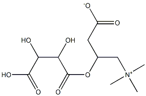 L-CARNITINE TARTRATE(98% MIN.) Struktur