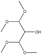 1,1,3,3, TETRAMETHOXY-2-PROPANOL Struktur