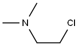 2-DIMETHYLAMINO ETHYL CHLORIDE Struktur