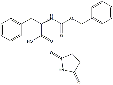 Z-L-PHENYLALANINE HYDROSUCCINIMIDE ESTER Struktur