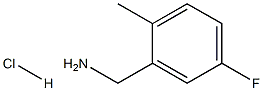 5-FLUORO-2-METHYLBENZYLAMINE Hydrochloride Struktur