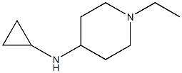 N-CYCLOPROPYL-1-ETHYLPIPERIDIN-4-AMINE Struktur