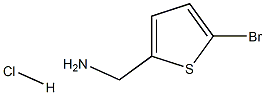 (5-BROMOTHIEN-2-YL)METHYLAMINE HYDROCHLORIDE Struktur