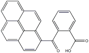 1-PYRENOYLBENZOIC ACID 97% (HPLC) Struktur