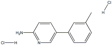 5-M-TOLYLPYRIDIN-2-YLAMINE DIHYDROCHLORIDE, 95+% Struktur