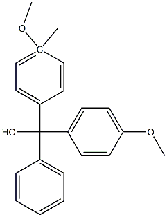 4,4''-DIMETHOXY-4''-METHYLTRITYL ALCOHOL 95% Struktur