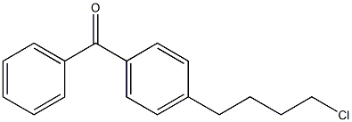 4-N-BUTYL-4''-CHLOROBENZOPHENONE 97% Struktur