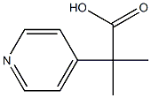 2-METHYL-2-PYRIDIN-4-YL-PROPIONIC ACID Struktur