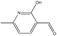 3-FORMYL-2-HYDROXY-6-METHYL-PYRIDINE Struktur