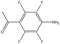 4-ACETYL-2,3,5,6-TETRAFLUOROANILINE Struktur