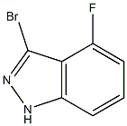 3-BROMO-4-FLUOROINDAZOLE Struktur