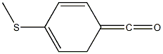 4-CARBONYLTHIOANISOLE Struktur