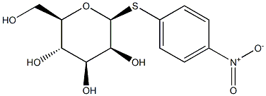 4-NITROPHENYL BETA-D-THIOMANNOPYRANOSIDE Struktur