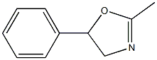 2-Methyl-5-Phenyl-4,5-Dihydro-1,3-Oxazole Struktur