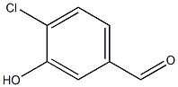 4-CHLORO-3-HYDROXYBENZALDEHYDE Struktur