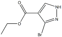 ETHYL3-BROMO-1H-PYRAZOLE4-CARBOXYLATE Struktur