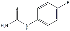 1-(4-fluorophenyl)thiourea Struktur