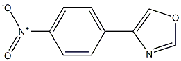 4-(4-NITROPHENYL)OXAZOLE Struktur