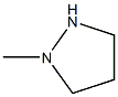 N-METHYL PYRAZOLIDINE Struktur