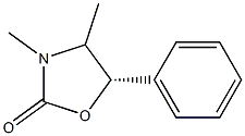 (S)-3,4-DIMETHYL-5-PHENYL-OXAZOLIDIN-2-ONE Struktur