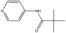 2,2-DMETHYL-N-PYRIDIN-4-YL-PROPIONAMIDE Struktur