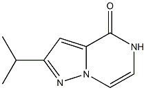 2-ISO-PROPYLPYRAZOLO[1,5-A]PYRAZIN-4(5H)-ONE Struktur