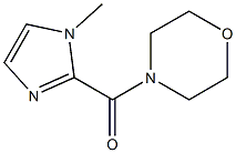 (1-methyl-1H-imidazol-2-yl)(morpholino)methanone Struktur