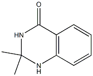 2,2-dimethyl-2,3-dihydro-4(1H)-quinazolinone Struktur