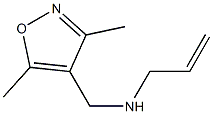 N-[(3,5-dimethyl-4-isoxazolyl)methyl]-2-propen-1-amine Struktur