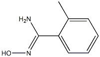 2-Methyl benzamidoxime Struktur