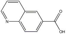 Quinolin-6-carboxylic acid Struktur