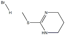 2-(methylthio)-1,4,5,6-tetrahydropyrimidine hydrobromide Struktur