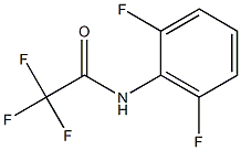 N1-(2,6-difluorophenyl)-2,2,2-trifluoroacetamide Struktur